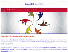 Tablet Screenshot of progettod.com